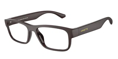 Arnette An7286u 3027 Men's Glasses Brown Size 53 - Free Lenses - Blue Light Block Available In Black