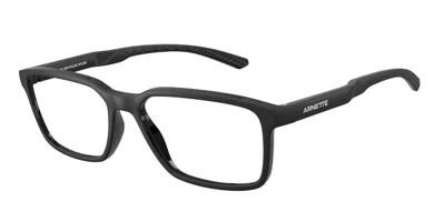 Arnette An7293 2900 Men's Glasses Black Size 54 - Free Lenses - Blue Light Block Available In Recycled Matte Black Inside Out