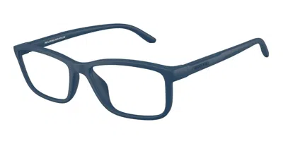 Arnette An7294u 2762 Men's Glasses Blue Size 55 - Free Lenses - Blue Light Block Available In Matte Navy Blue