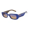 Arnette Blue Resin Sunglasses In Blue