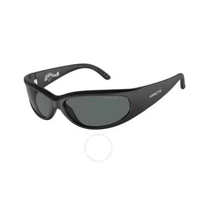 Arnette Catfish Grey Wrap Men's Sunglasses An43022 75881 62 In Black