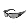 ARNETTE ARNETTE CATFISH SILVER WRAP MEN'S SUNGLASSES AN4302 2900Z3 62