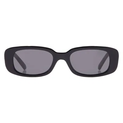 Arnette Dark Grey Rectangular Men's Sunglasses An4317 121487 50 In Black