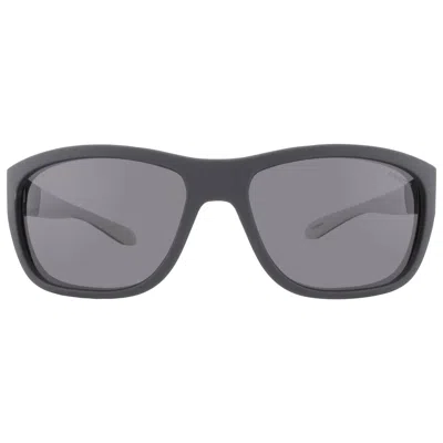 Arnette Dark Grey Wrap Men's Sunglasses An4337 284187 63 In Black