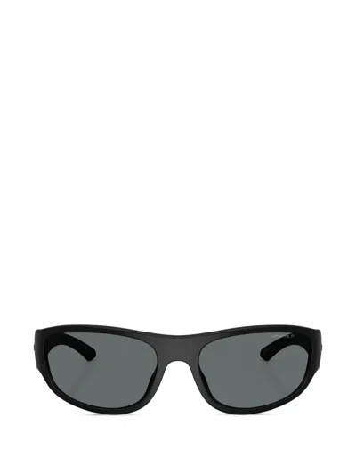 Arnette Gondo Pillow-frame Sunglasses In Black