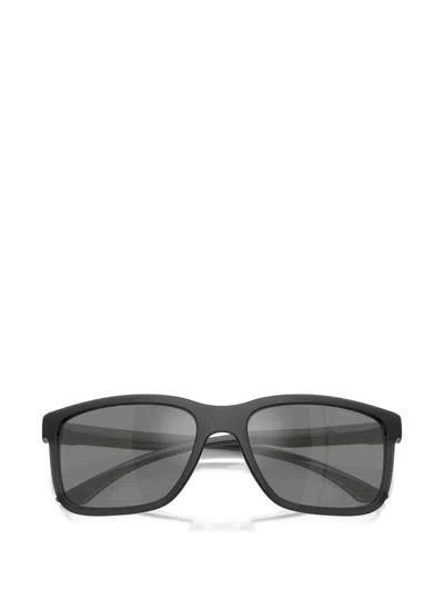 Arnette Headlight Rectangle-frame Sunglasses In Black