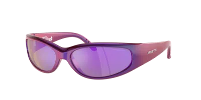 Arnette Man Sunglass An4302 Catfish In Grey Mirror Violet