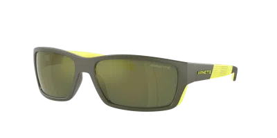 Arnette Man Sunglass An4336 Frambuesa In Dark Green Mirror Petrol