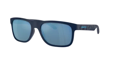 Arnette Man Sunglass An4341 Khim In Dark Grey Mirror Water Polar