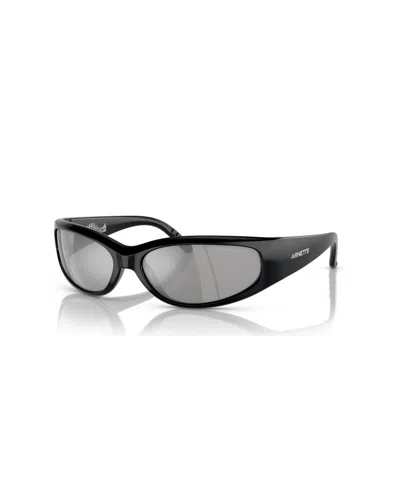 ARNETTE MEN'S CATFISH POLARIZED SUNGLASSES, MIRROR POLAR AN4302