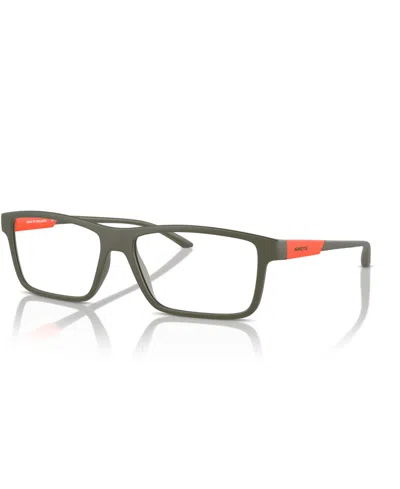 Arnette Men's Cross Fade Ii Eyeglasses, An7216 In Matte Military