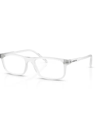Arnette Men's Dark Voyager Eyeglasses, An7194 In Matte Crystal