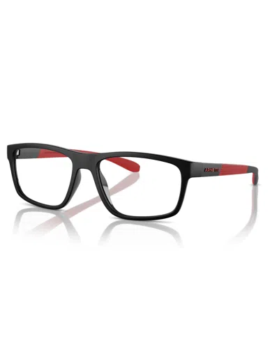Arnette Men's Eyeglasses, An7246u In Black Matte,shiny