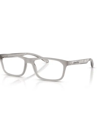 Arnette Men's Kamaya Eyeglasses, An7252 In Transparent Light Gray