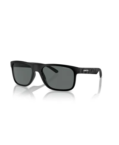 Arnette Men's Khim Polarized Sunglasses, An4341 In Black