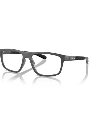 Arnette Men's Laflor Eyeglasses, An7246u In Gray Matte,shiny
