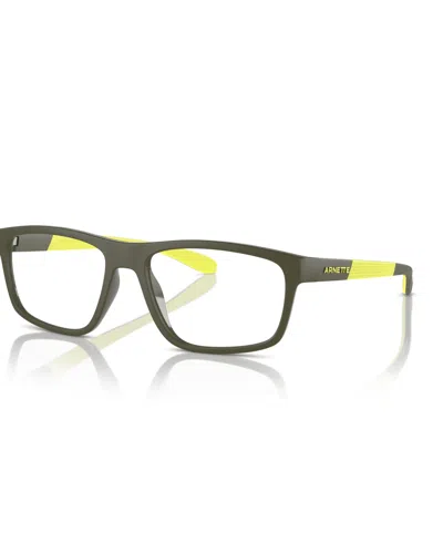 Arnette Men's Laflor Eyeglasses, An7246u In Military Matte,shiny