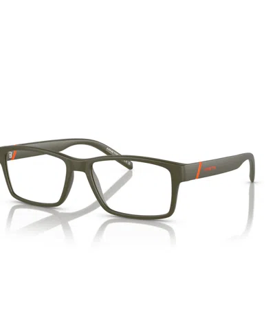 Arnette Men's Leonardo Eyeglasses, An7179 In Matte Military Green