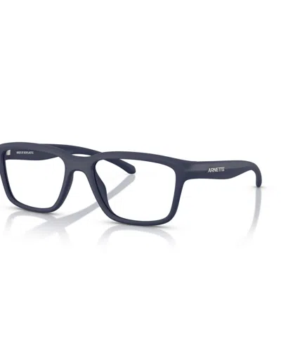 Arnette Men's Milled Eyeglasses, An7274u In Rubber Dark Blue