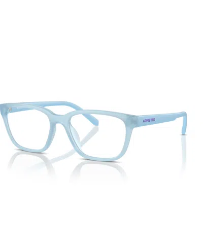 Arnette Men's Pheobe Eyeglasses, An7250u In Frosted Light Blue