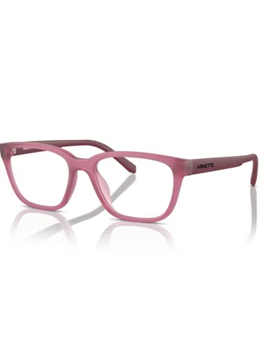 Arnette Men's Pheobe Eyeglasses, An7250u In Frosted Pink