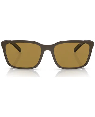 Arnette Men's Polarized Sunglasses, An431156-p In Brown
