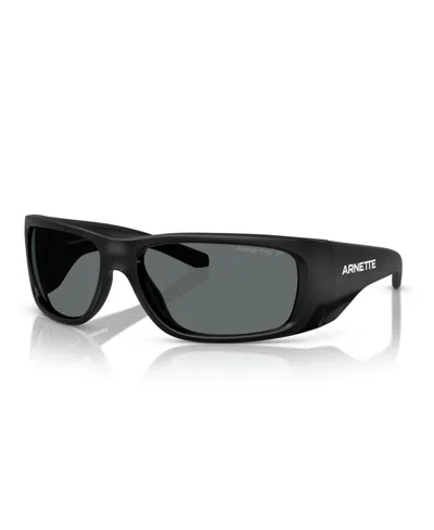 Arnette Men's Polarized Sunglasses, Flipside An4345 In Polar Grey