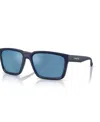Arnette Men's Polarized Sunglasses, Plot Twist An4346 In Dark Blue Top Matte,shiny