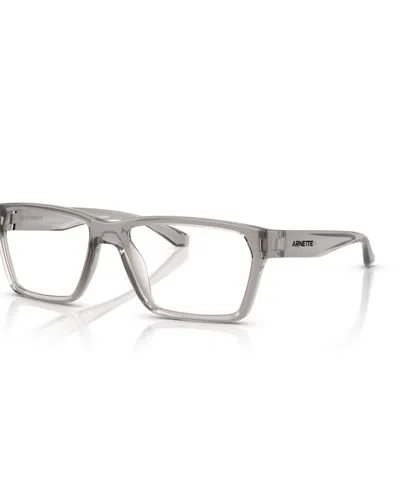 Arnette Men's Rectangle Eyeglasses, An7257u In Gray