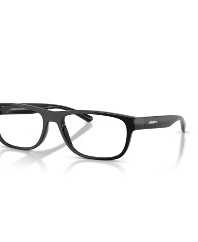 Arnette Men's Rectangle Eyeglasses, An7289u In Black