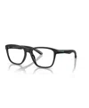 Arnette Men's Square A.t. Eyeglasses, An7241u In Black