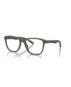 Arnette Men's Square A.t. Eyeglasses, An7241u In Green
