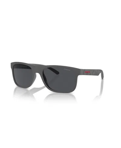 Arnette Men's Square Sunglasses, Khim An4341 In Black