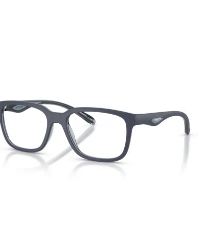 Arnette Men's Steek Eyeglasses, An7284 In Navy,transparent Blue
