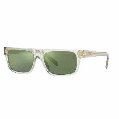 Arnette Men's Sunglasses  An4278-12036r  55 Mm Gbby2 In Metallic