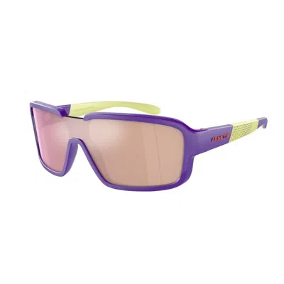 Arnette Multicolor Resin Sunglasses In Purple