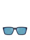 Arnette Plot Twist Square-frame Sunglasses In Blue