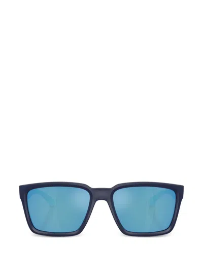 Arnette Plot Twist Square-frame Sunglasses In Blue