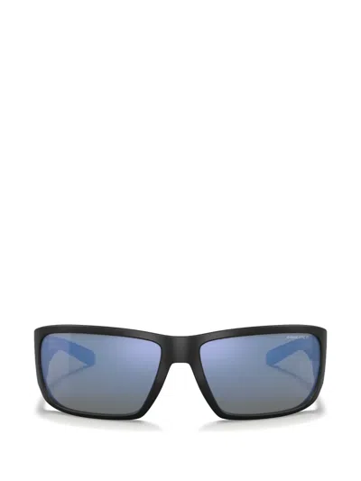 Arnette Snap Ii Rectangle-frame Sunglasses In Black