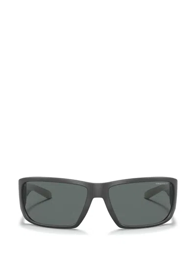 Arnette Snap Ii Rectangle-frame Sunglasses In Gray