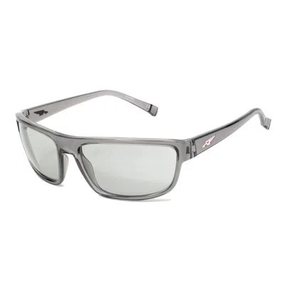 Arnette Transparent Resin Sunglasses In Gray