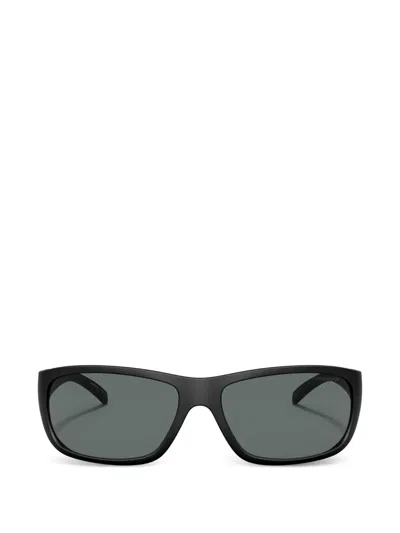 Arnette Uka-uka Rectangle-frame Sunglasses In Black