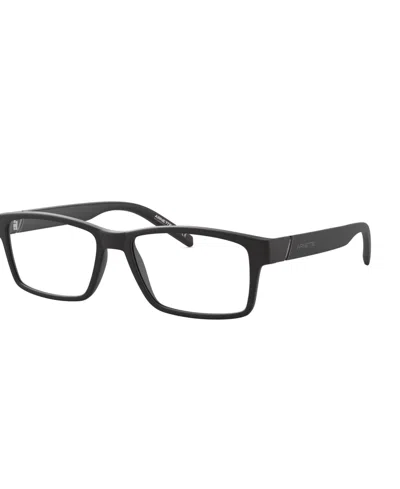 Arnette Unisex Leonardo Eyeglasses, An7179 In Matte Black