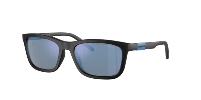 Arnette Unisex Sunglass An4315 Teen Speerit In Dark Grey Mirror Water Polarized