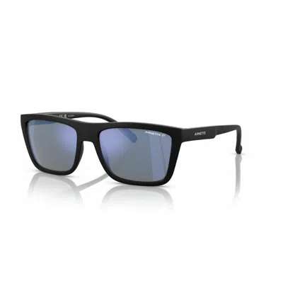 Arnette Unisex Sunglasses  An4262-44562  55 Mm Gbby2 In Black