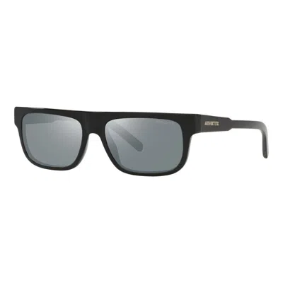Arnette Unisex Sunglasses  An4278-12006g  55 Mm Gbby2 In Black