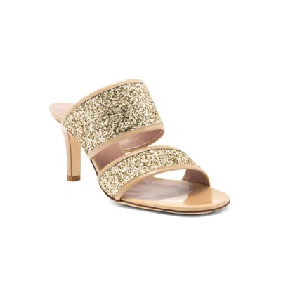 Arnia Women's Nicole Sandal In Glitter Gold Sand In Multi