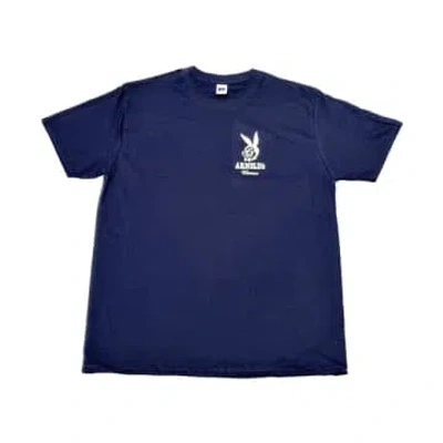 Arnold's Bunny T-shirt Navy In Blue