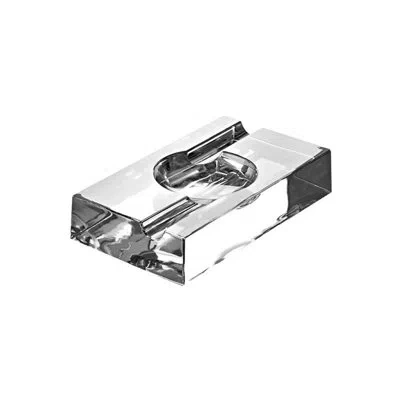 Arnolfo Di Cambio Ashtray / Cigar Holder Montecristo Rectangular In Clear