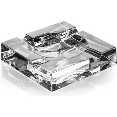 Arnolfo Di Cambio Ashtray / Cigar Holder Montecristo Rectangular In Transparent